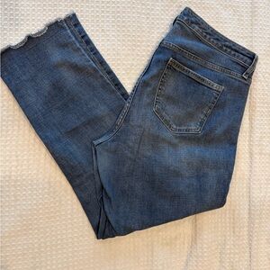 Universal Thread Midrise Boyfriend Crop Jeans, Size 14/32R